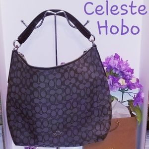 💯 Authentic Coach Celeste Hobo J1692-F58327